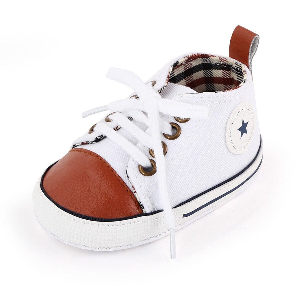 Baby Boy Star High Top Sneakers - RoniCorn