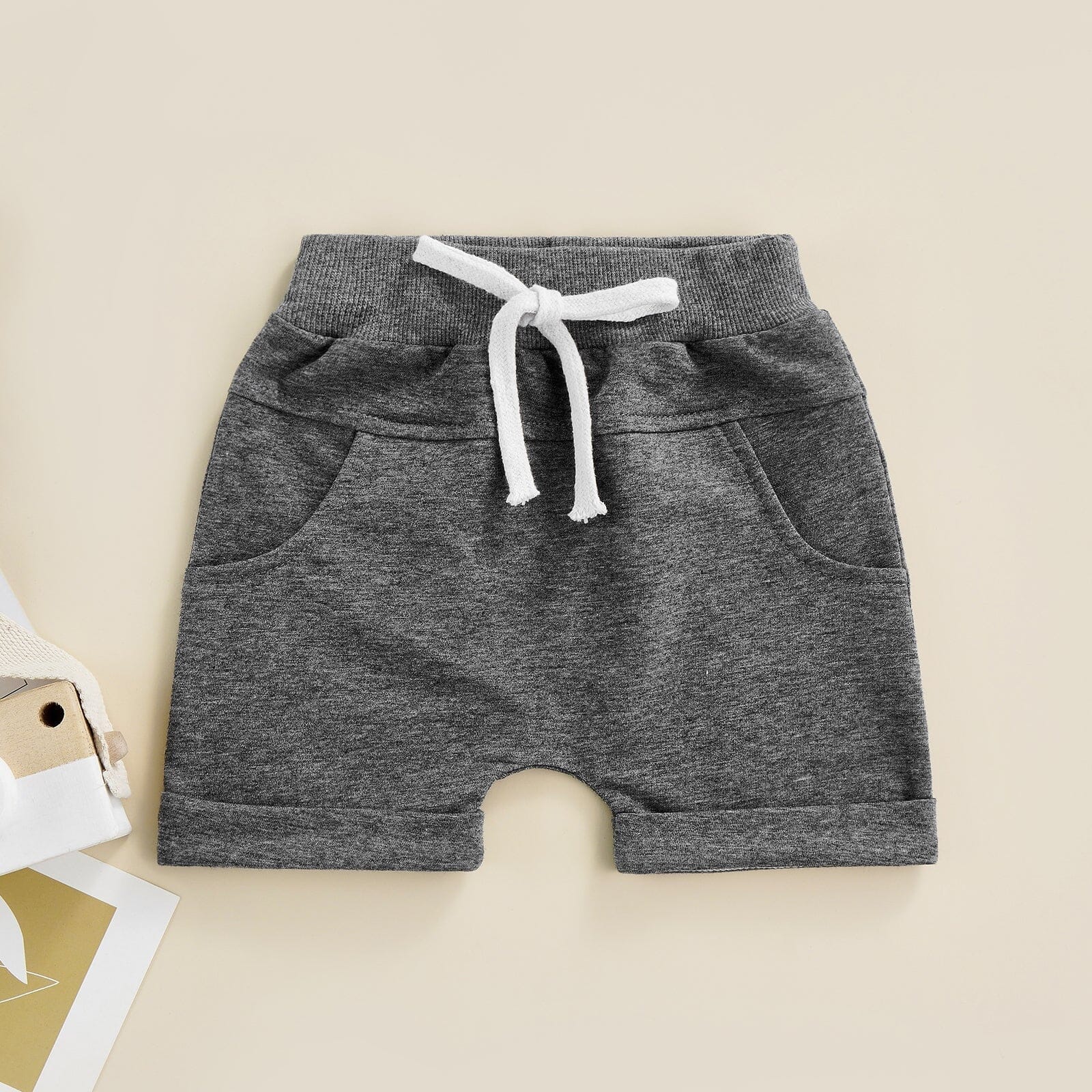 Toddler Boy Fashion Summer Shorts with Pocket - RoniCorn