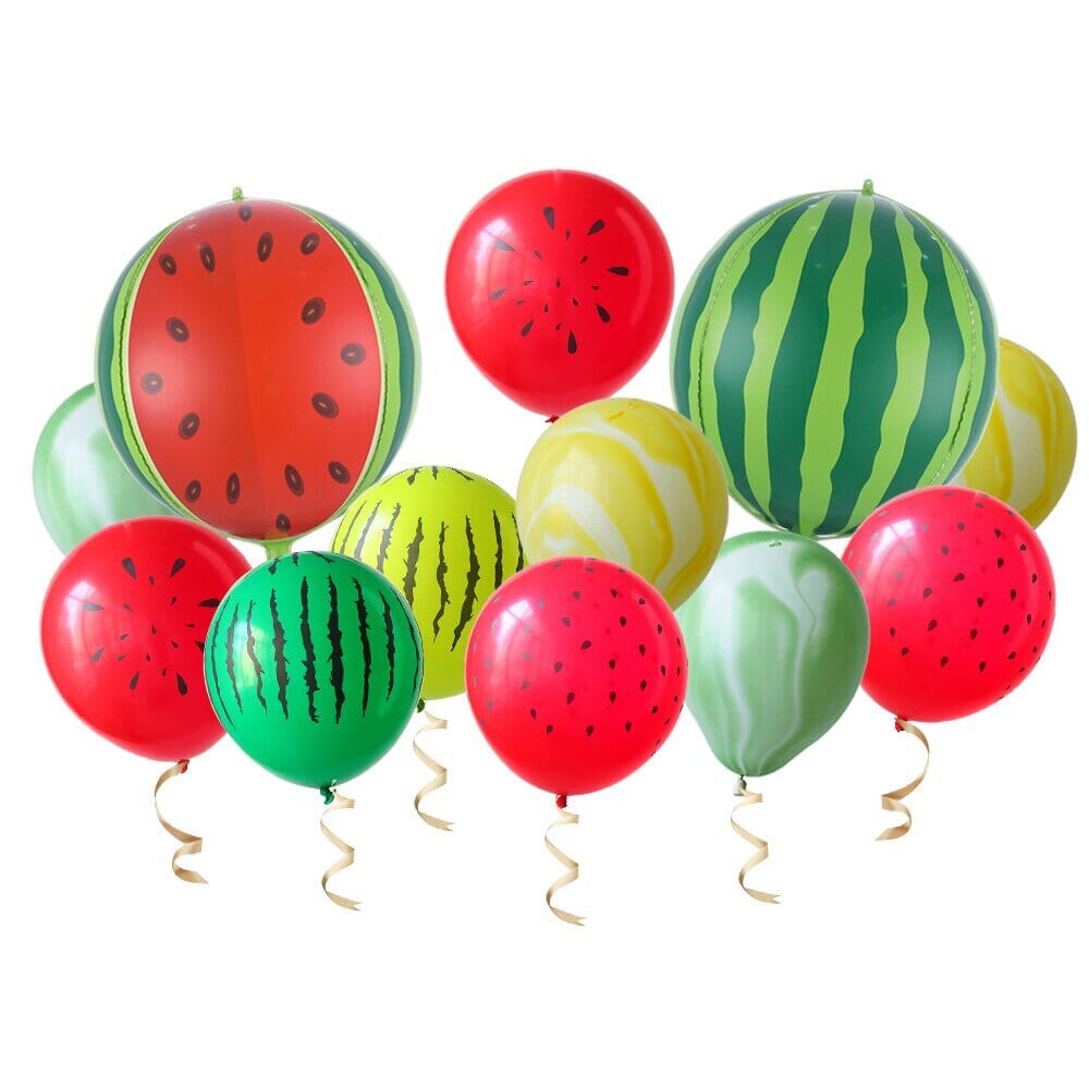 TropiCool 12Pcs Watermelon Balloon Ensemble - RoniCorn