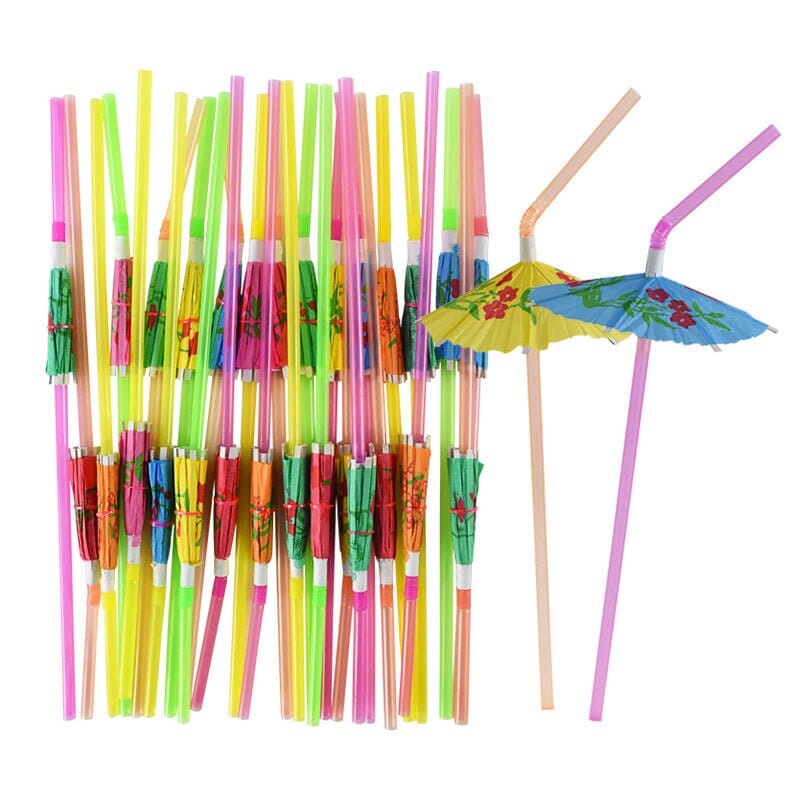 Flamingo & Pineapple Drinking Straws Collection - RoniCorn